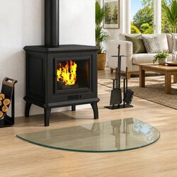 Specifications of Fireplace Glass Hearth Pad, 800x500mm