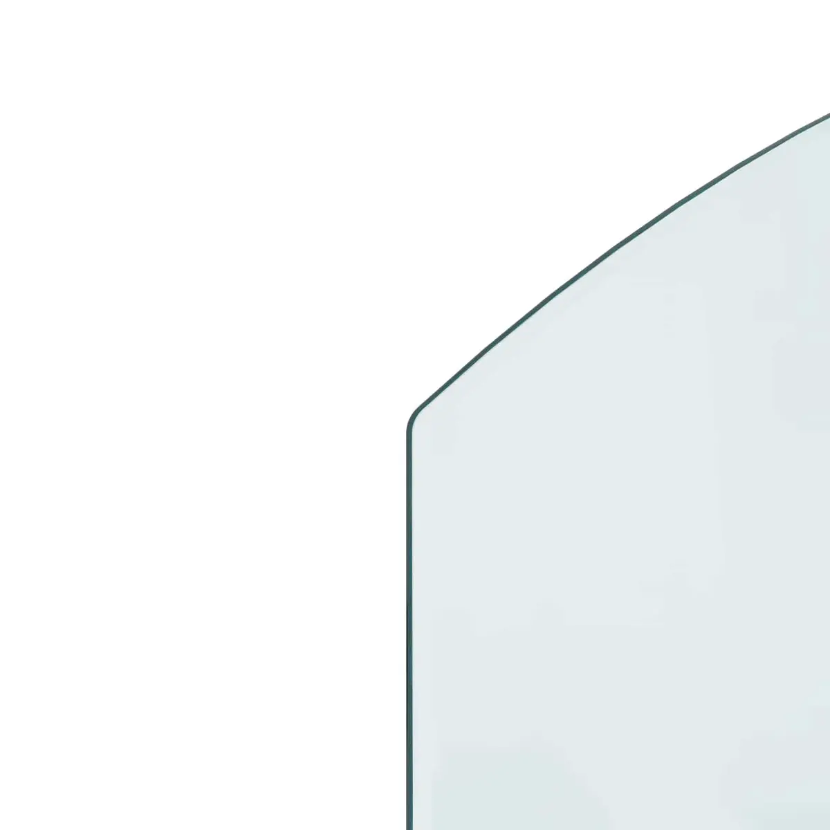 80 x 60 cm Fireplace Glass Protector Plate