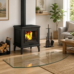 Fireplace Glass Plate Specifications: 100 x 50 cm