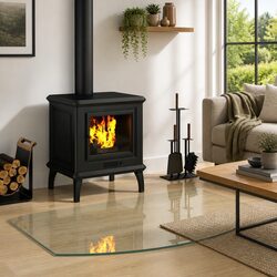 Specifications of Fireplace Glass Plate 100 x 60 cm