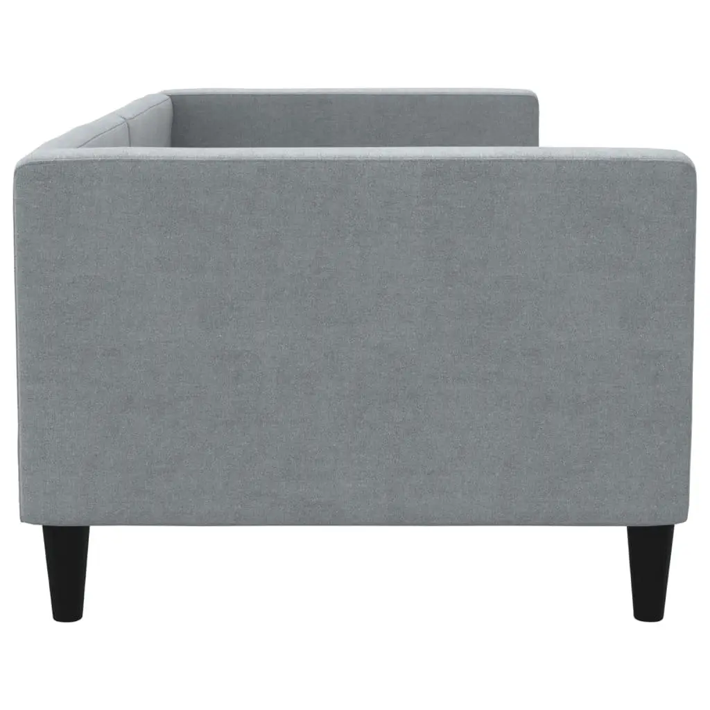 Day Bed Sofa Couch for Living Room Bedroom 90x190 cm Fabric Grey