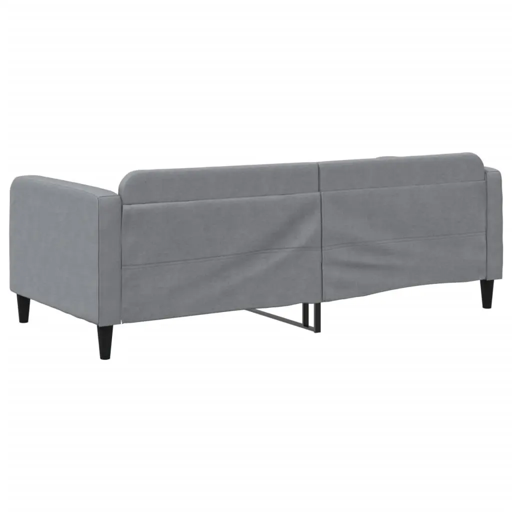 Grey Fabric Day Bed Sofa Bed 90x190 cm