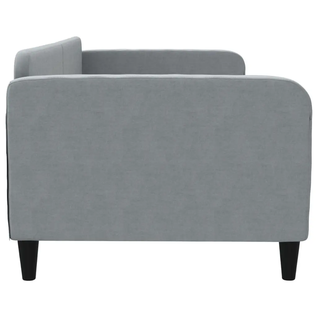 Grey Fabric Day Bed Sofa Bed 90x190 cm