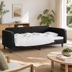 90x190 cm Black Velvet Day Bed Sofa Specifications
