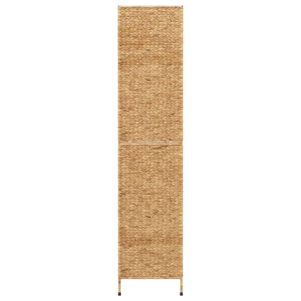 5-Panel Room Divider Folding Screen Privacy Partition Brown