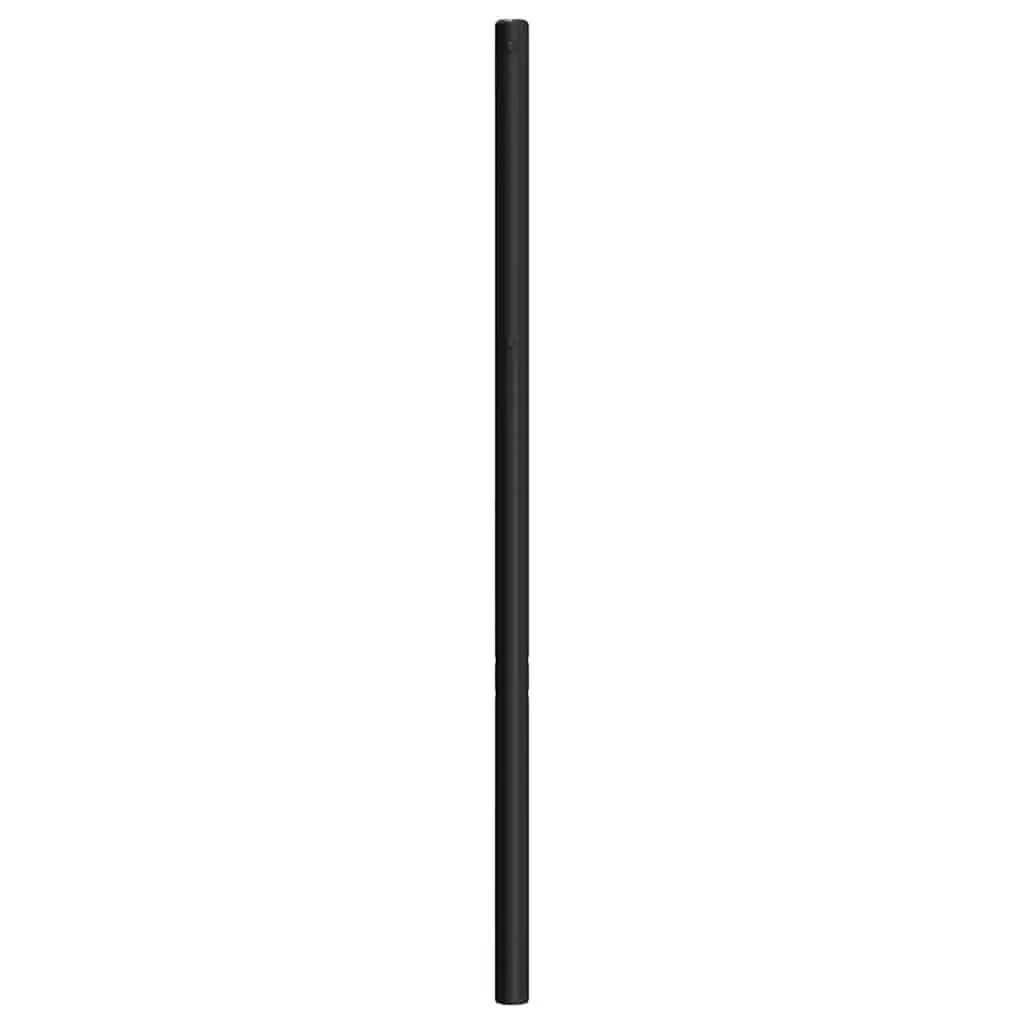 Metal Headboard Black 107cm Bedroom