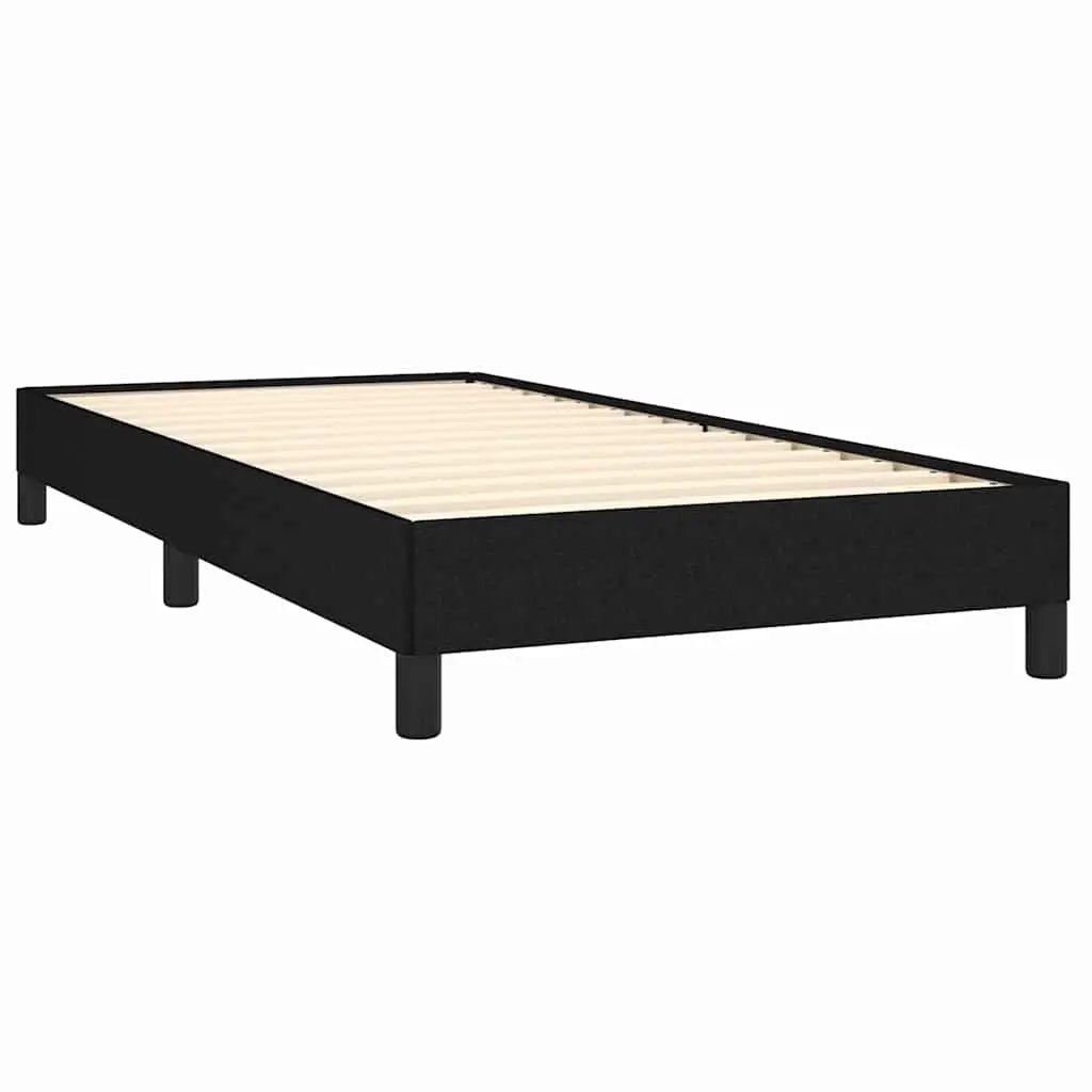 King Single Bed Frame in Black Fabric
