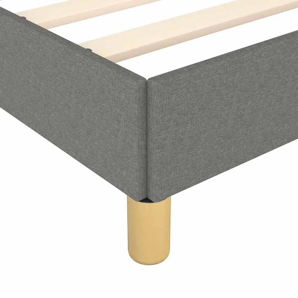 King Single Bed Frame with Fabric Headboard