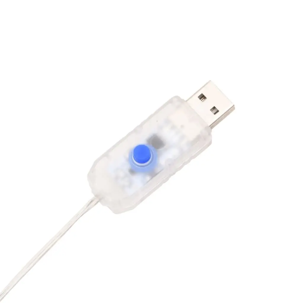 100 LED Warm White Christmas Icicle Lights