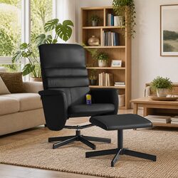 Specifications of the Massage Recliner Chair in Black