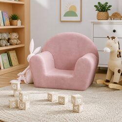 Specifications of Pink Kids Sofa: Soft, Washable, Safe