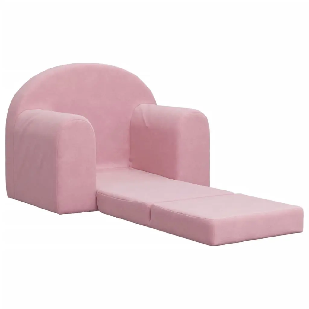 Kids' Pink 2-in-1 Sofa Bed