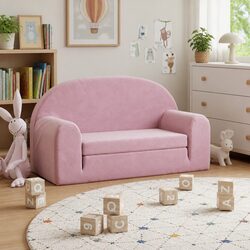 Specifications of the Kids Pink 2-Seater Sofa Bed