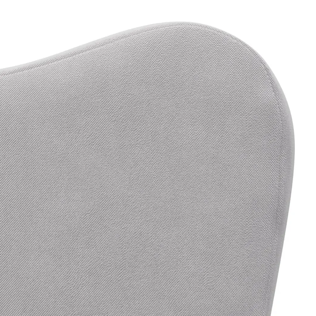 Kids Sofa Grey Soft Plush Removable Cover Washable Children Couch Armrests