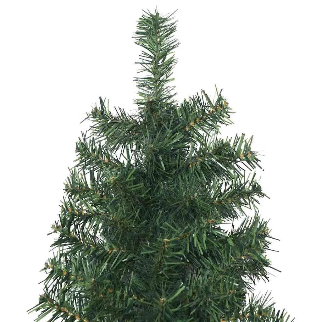 Slim Christmas Tree 270cm Artificial Green for Holiday Decoration