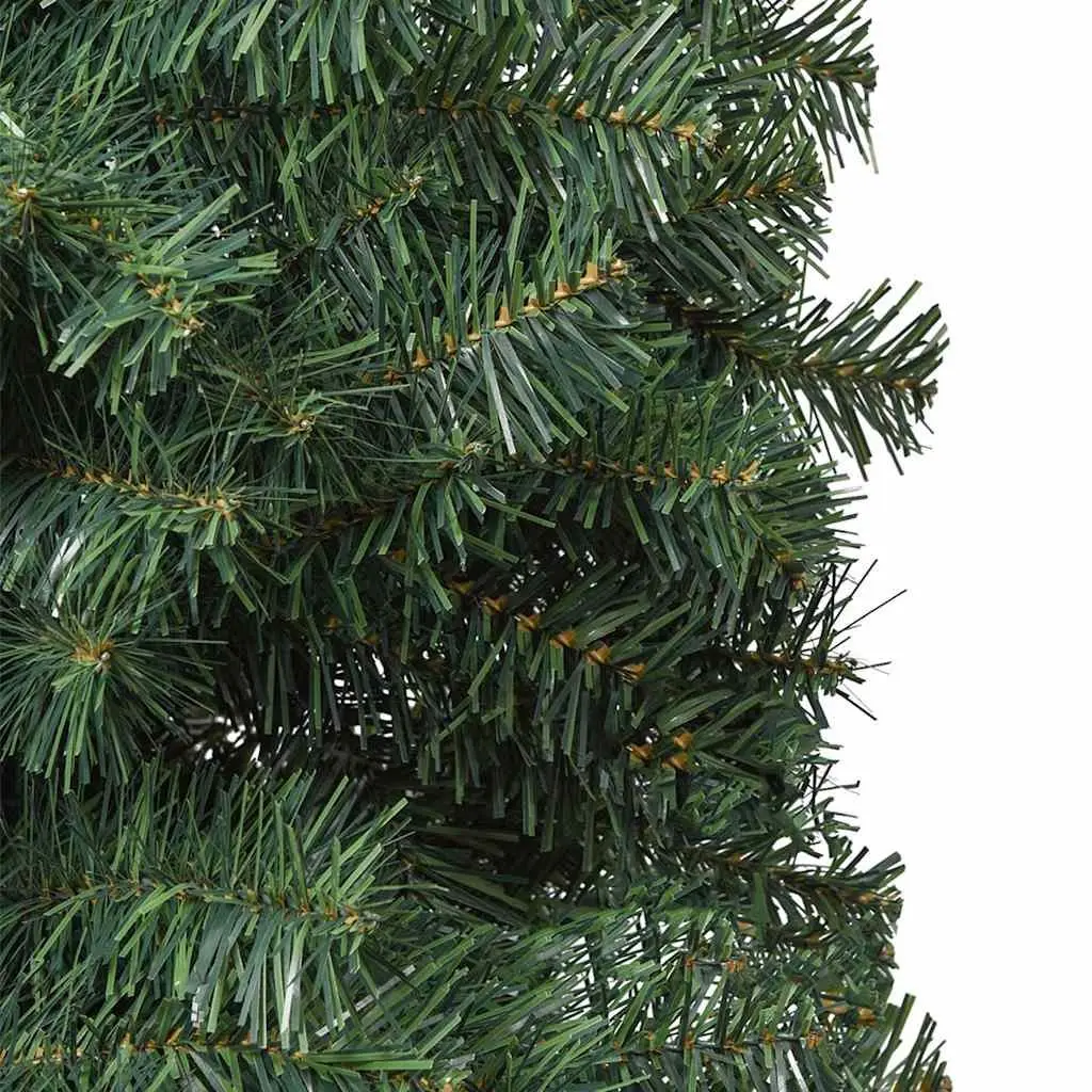Slim Christmas Tree 270cm Artificial Green for Holiday Decoration