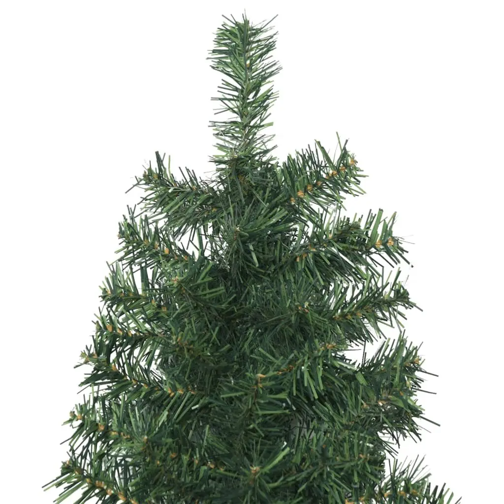 Slim Christmas Tree 300 cm Green Artificial Holiday Decoration for Seasonal Use