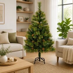 Dimensions and Details of 150cm Green Christmas Tree