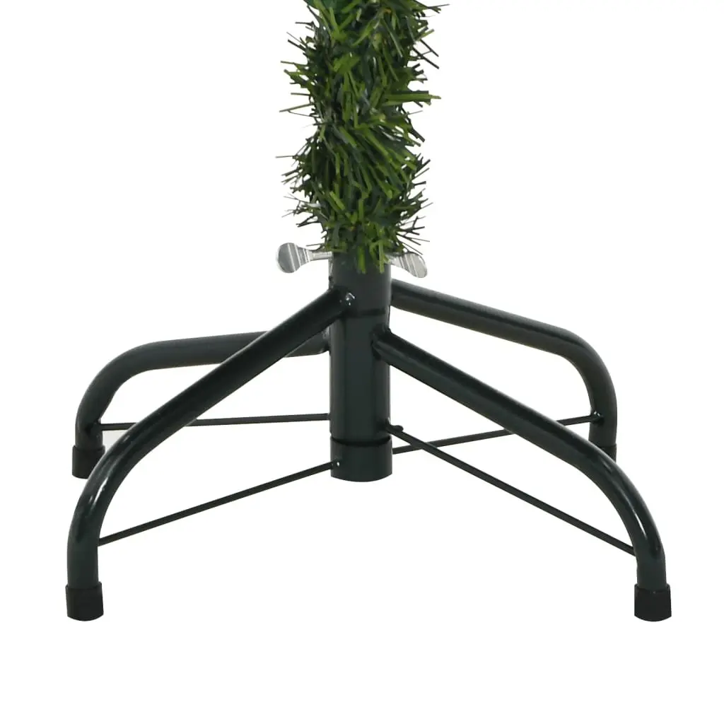 Artificial Hinged Christmas Tree 150cm Green with Cones Berries Holiday