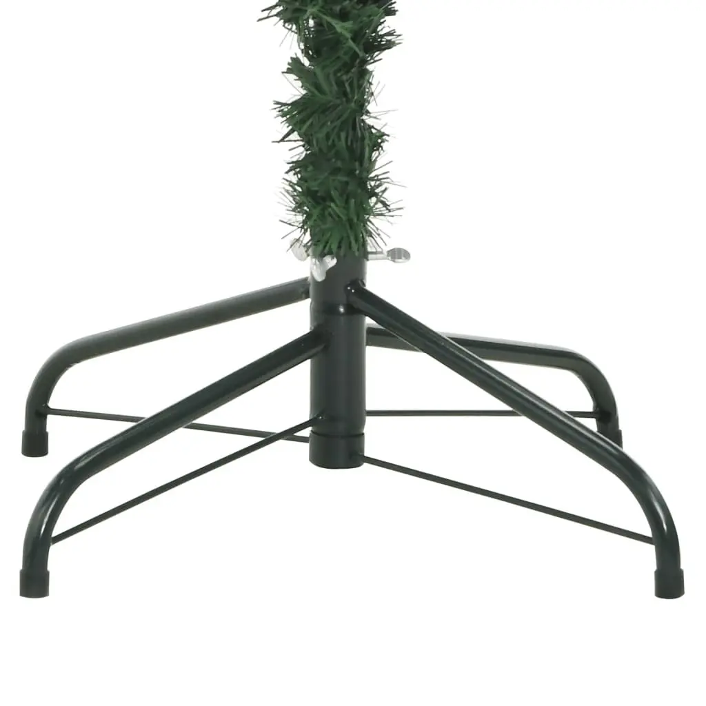 180cm White Hinged Christmas Tree