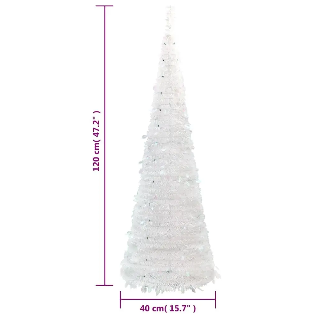 120 cm Artificial Christmas Tree with 50 LEDs