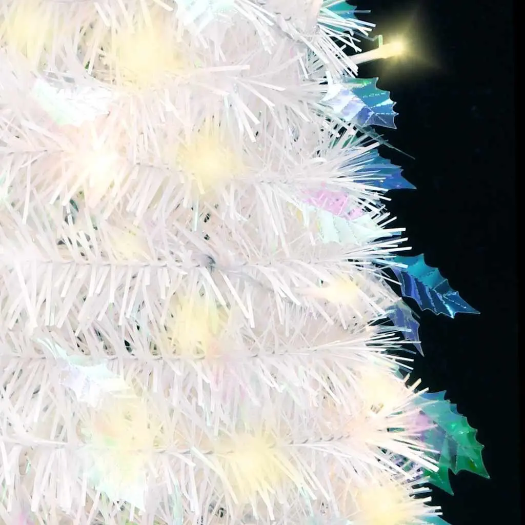 150cm White Artificial Christmas Tree with 100 LEDs