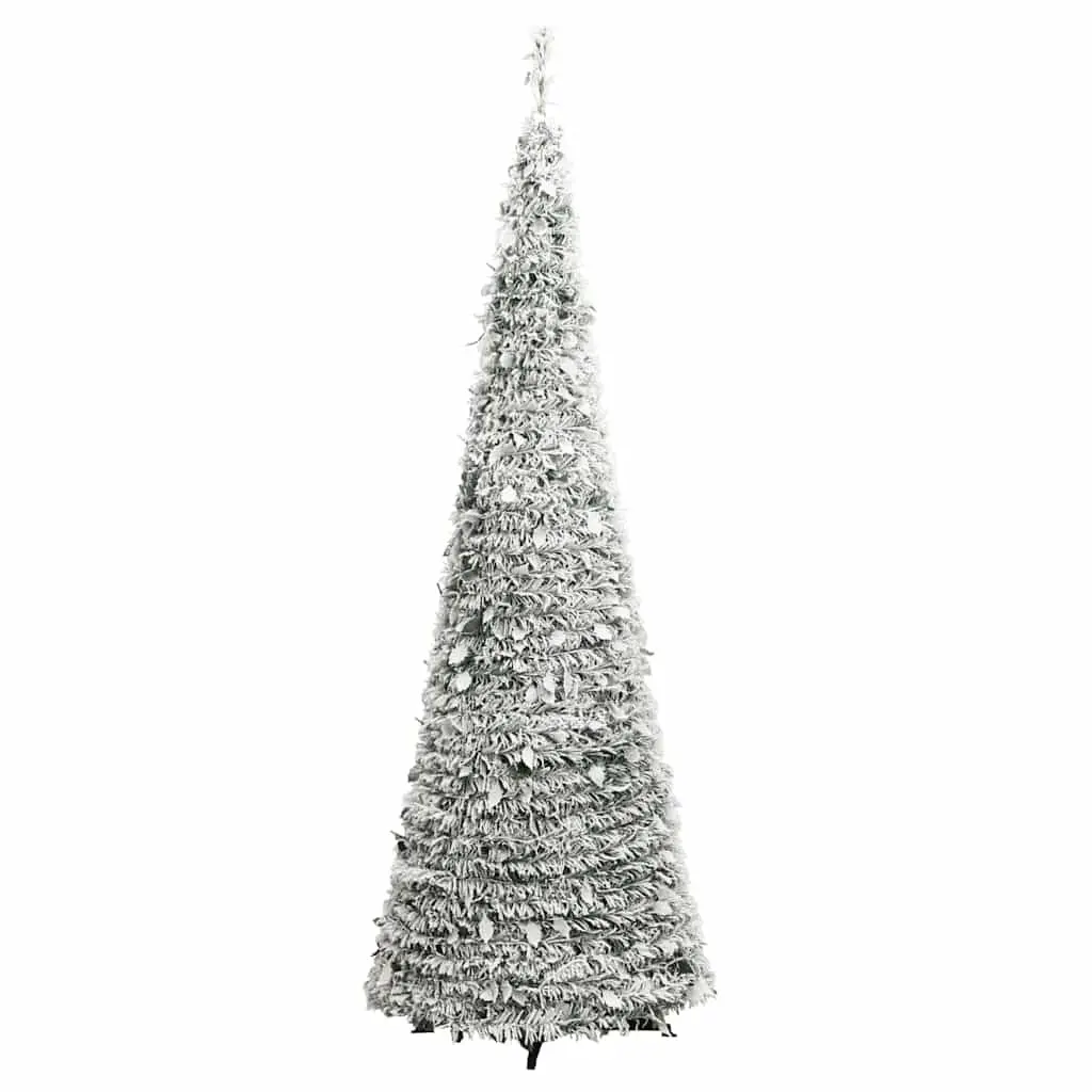 120cm White Flocked Christmas Tree