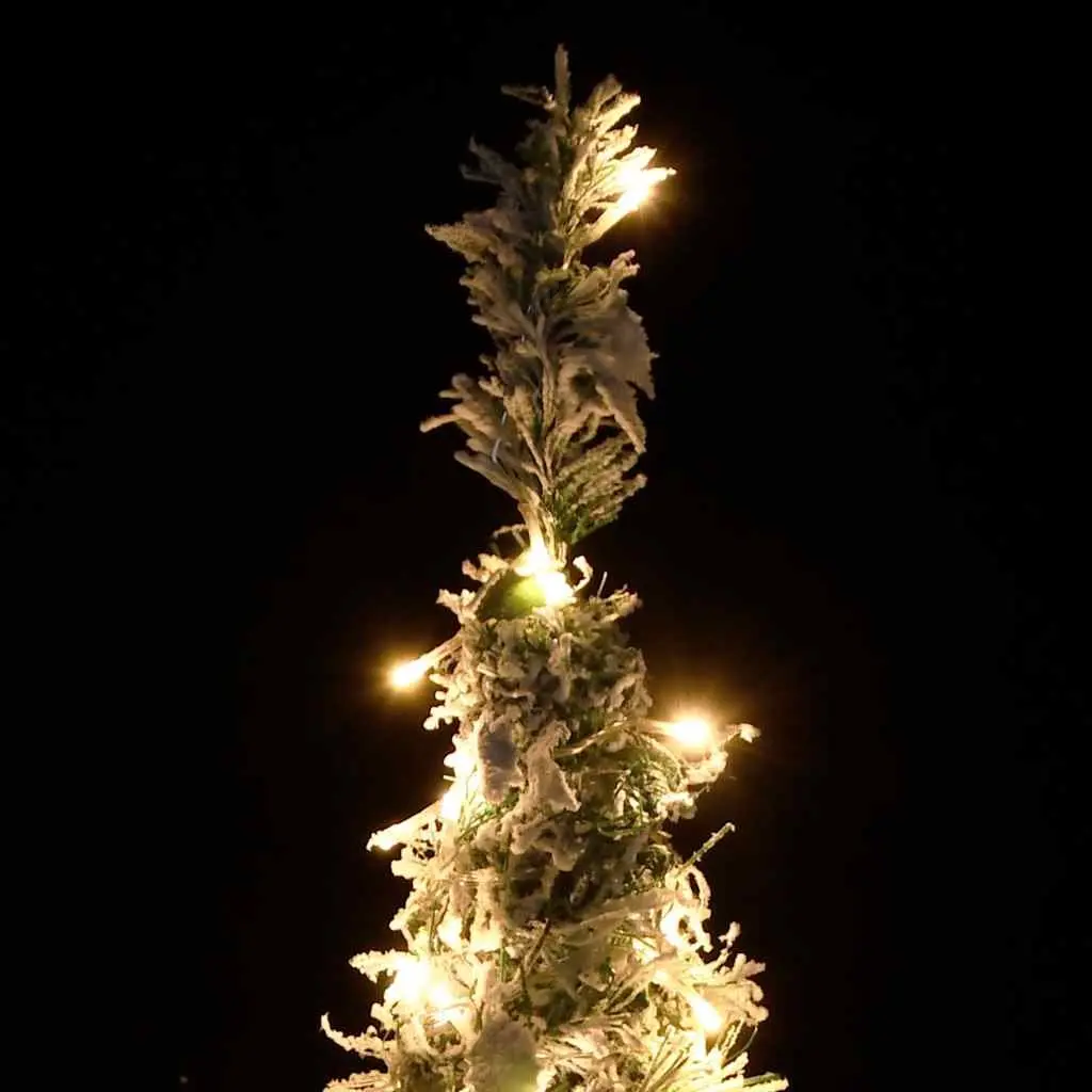 120cm White Flocked Christmas Tree