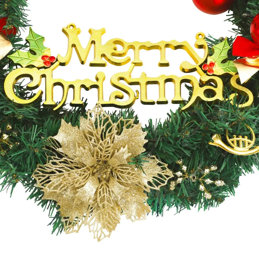Christmas Wreath 60cm LED Lights Home Decoration