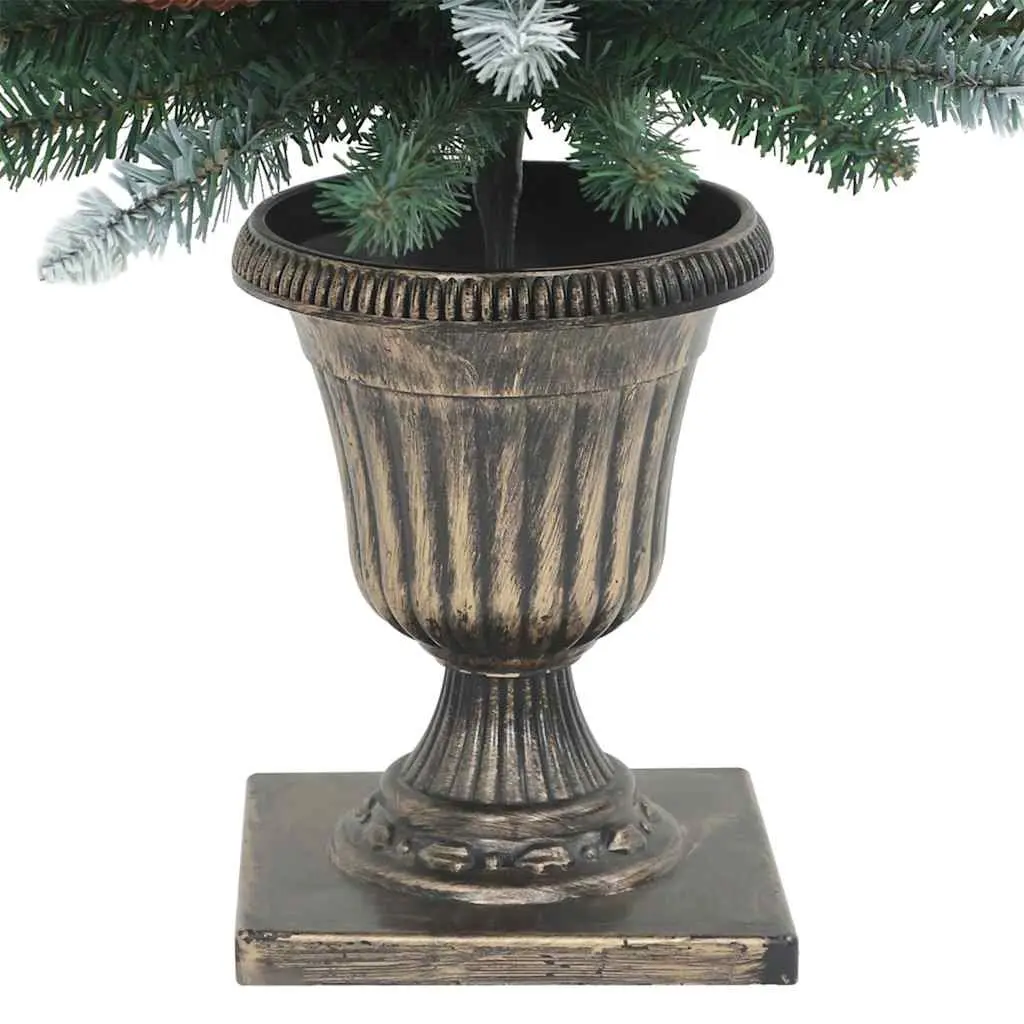 Artificial Christmas Tree Entryway 120cm Green with 100 LEDs and 8 Lighting Modes