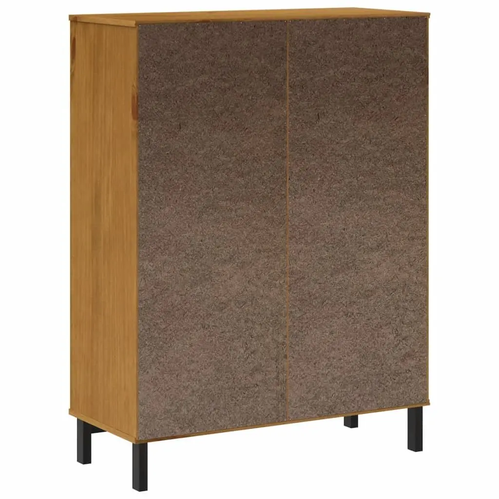 Wooden Highboard Storage Cabinet for Home 92cm W x 40cm D x 122.5cm H