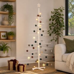 Specifications of 180cm Wooden Christmas Tree Decoration