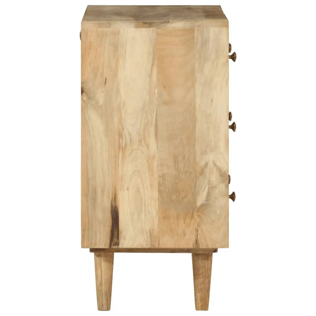Drawer Cabinet with Solid Mango Wood Construction