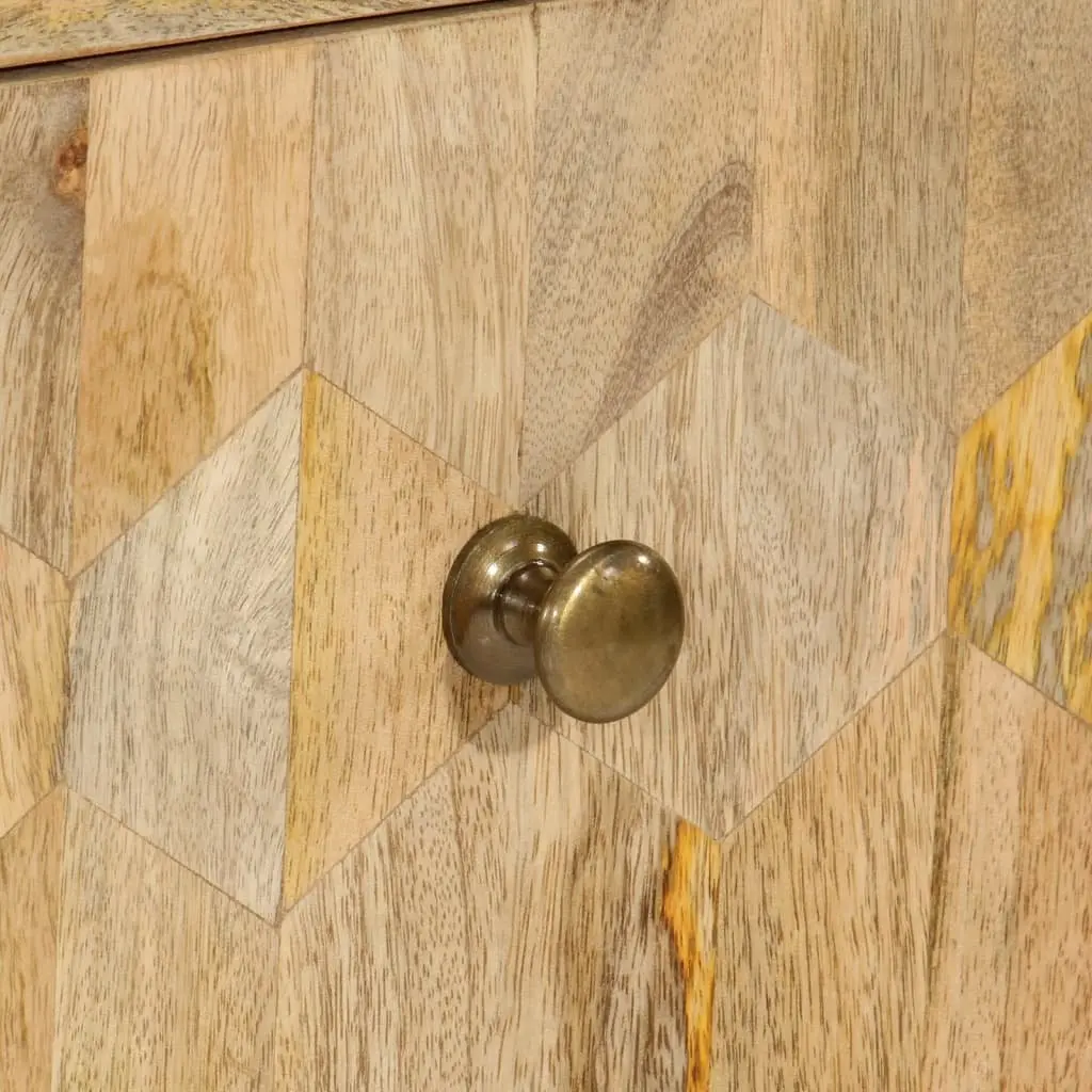 Drawer Cabinet with Solid Mango Wood Construction
