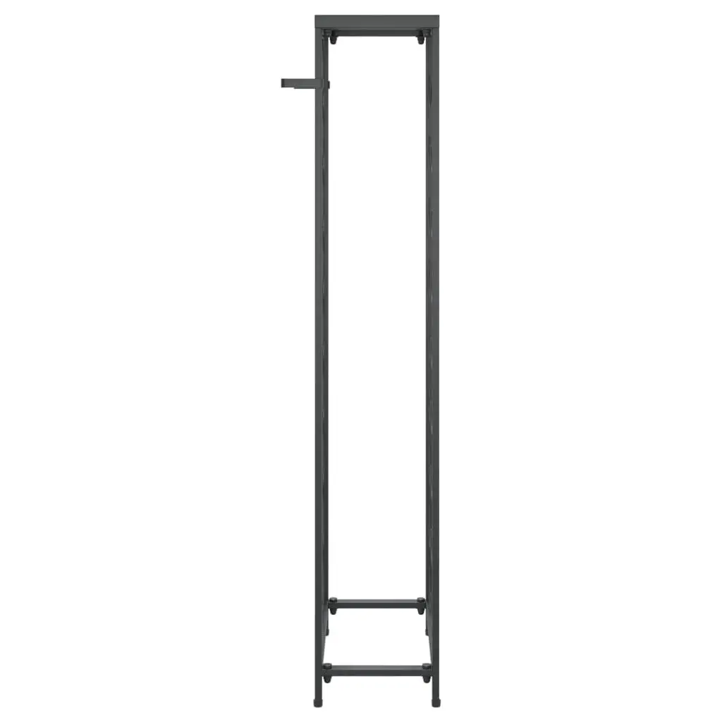 Wine Rack for 27 Bottles Black Wrought Iron Wall Mount Storage Display Stand