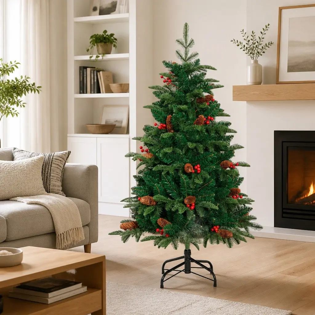 Artificial Christmas Tree 150cm Green for Seasonal Decoration