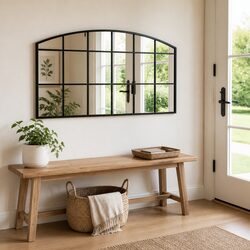 Specifications for Black Arch Wall Mirror 100x50 cm