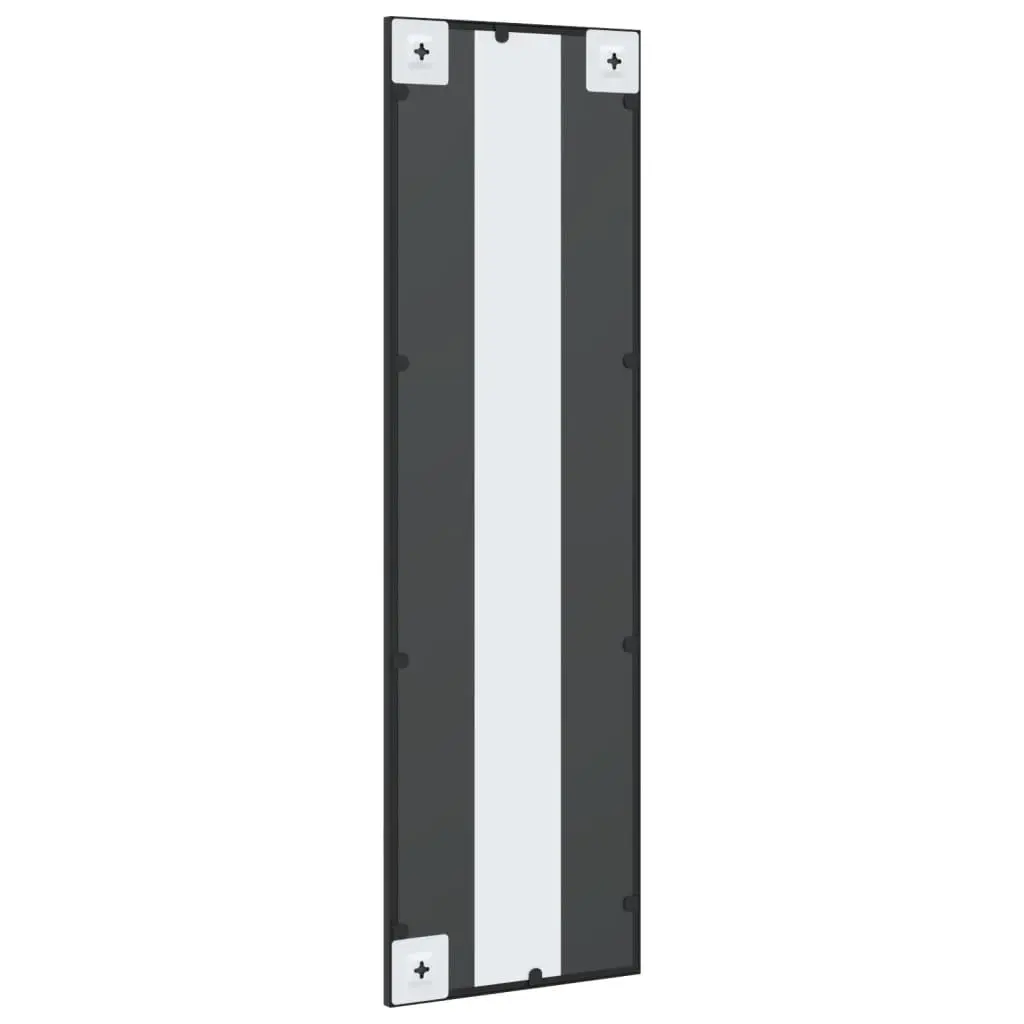 Wall Mirror Home Decor 30x100 cm Vertical Horizontal Mount Black