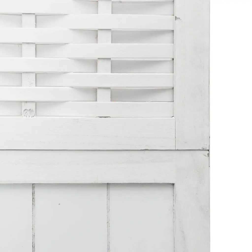 Room Divider Indoor 3 Panels White Folding Privacy Screen