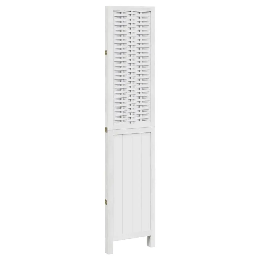 Room Divider 3 Panels White Folding Privacy Screen Indoor Partition Bedroom