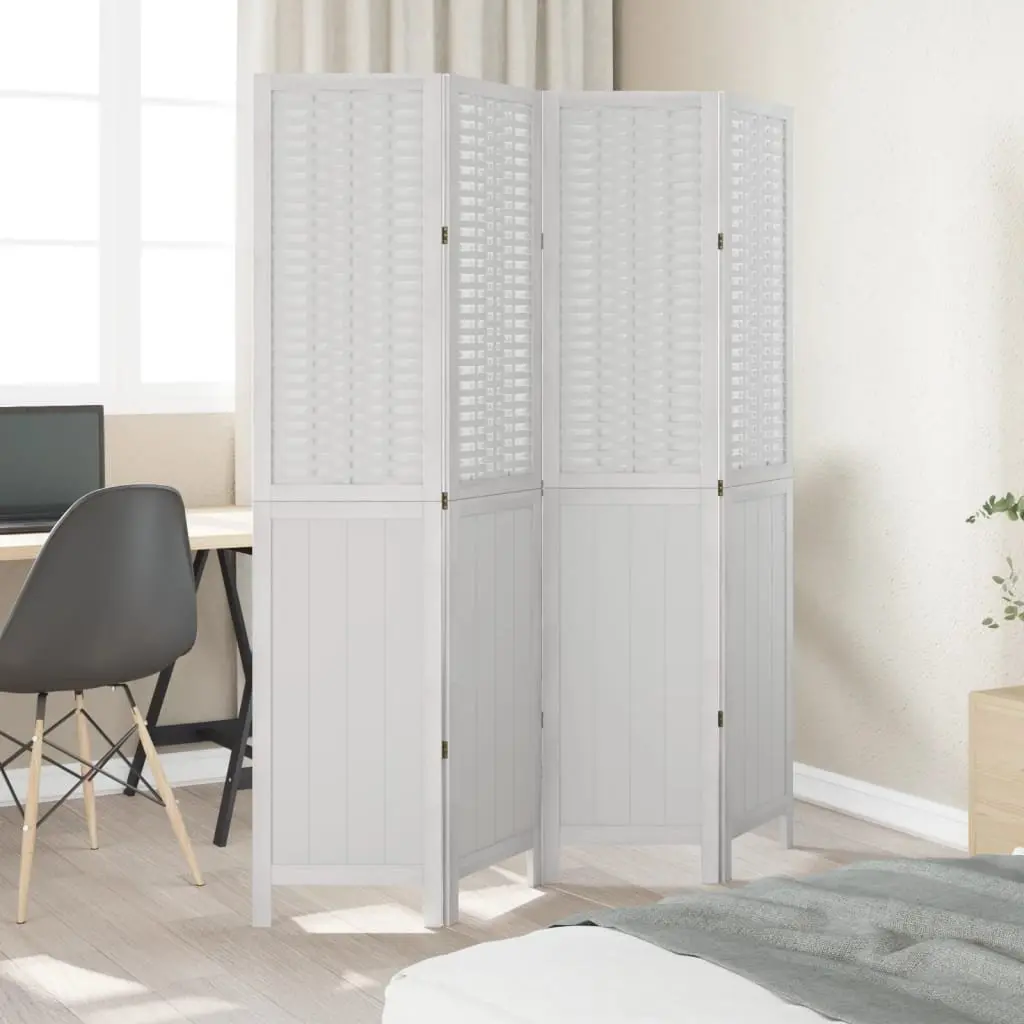 4-Panel Folding Privacy Screen