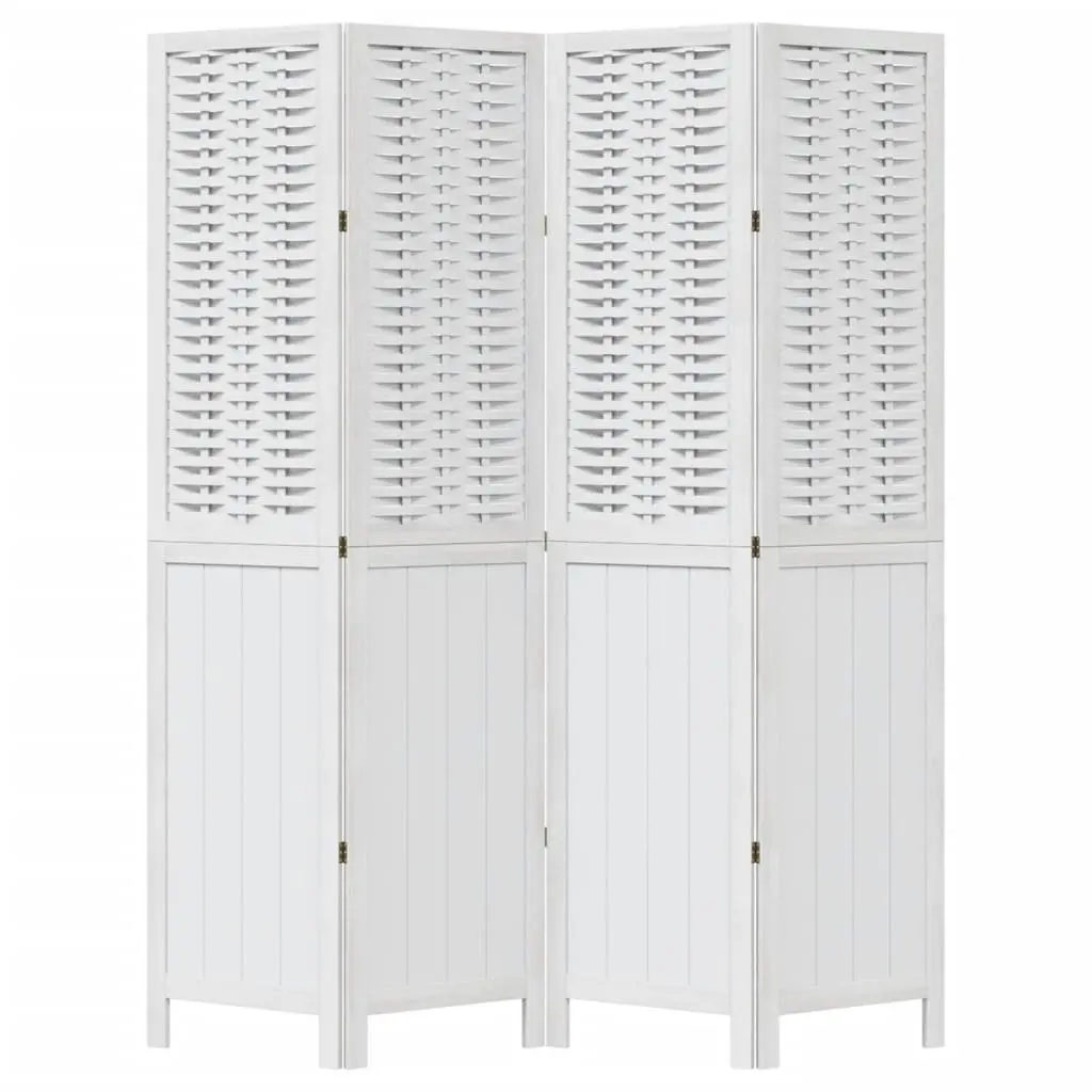 4-Panel Folding Privacy Screen