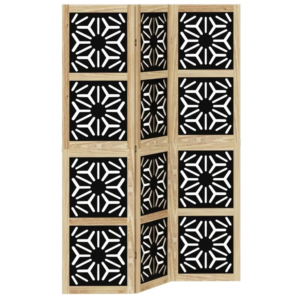 Room Divider 3 Panels Folding Privacy Screen Indoor Partition Decorative Home