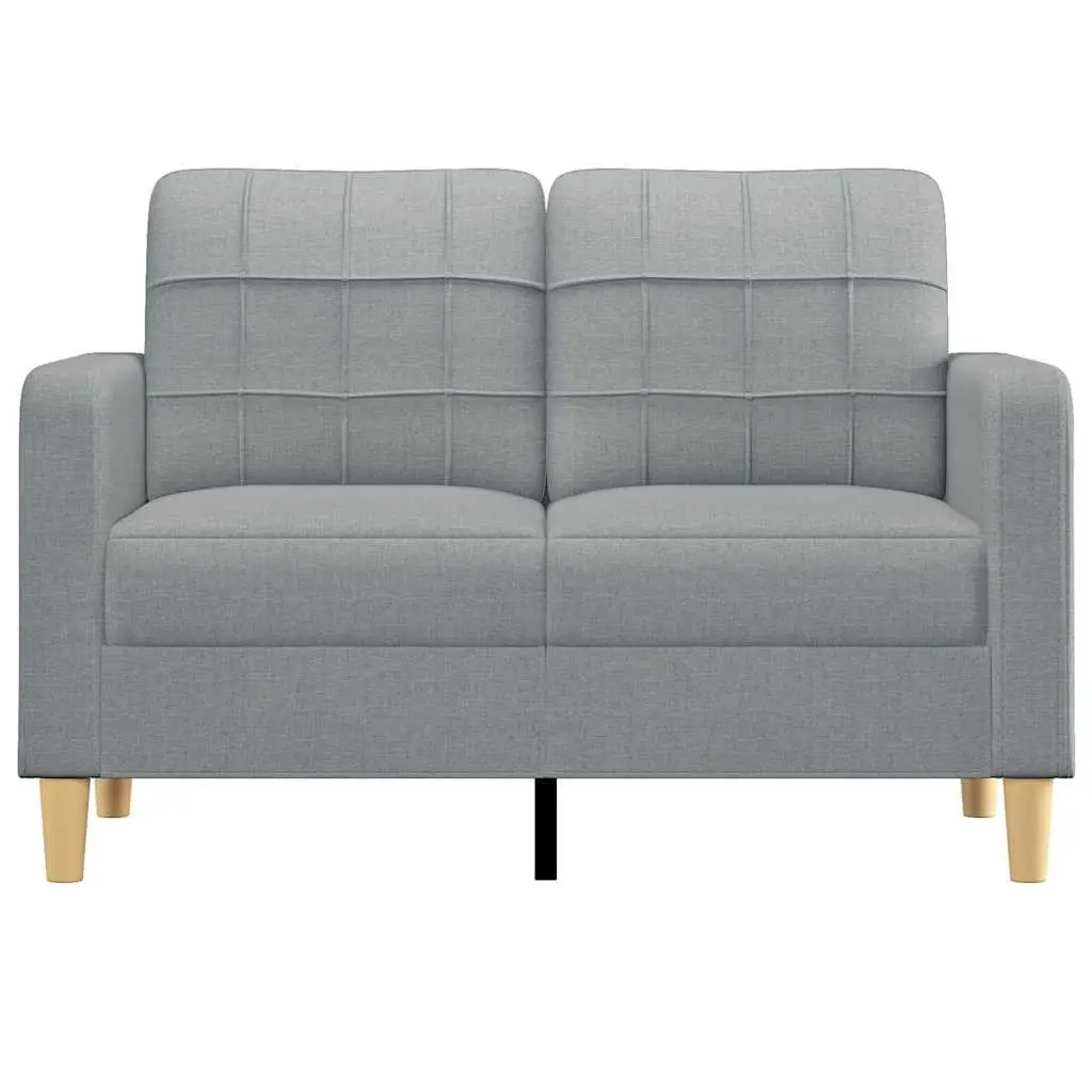 Light Grey 2-Seater Sofa
