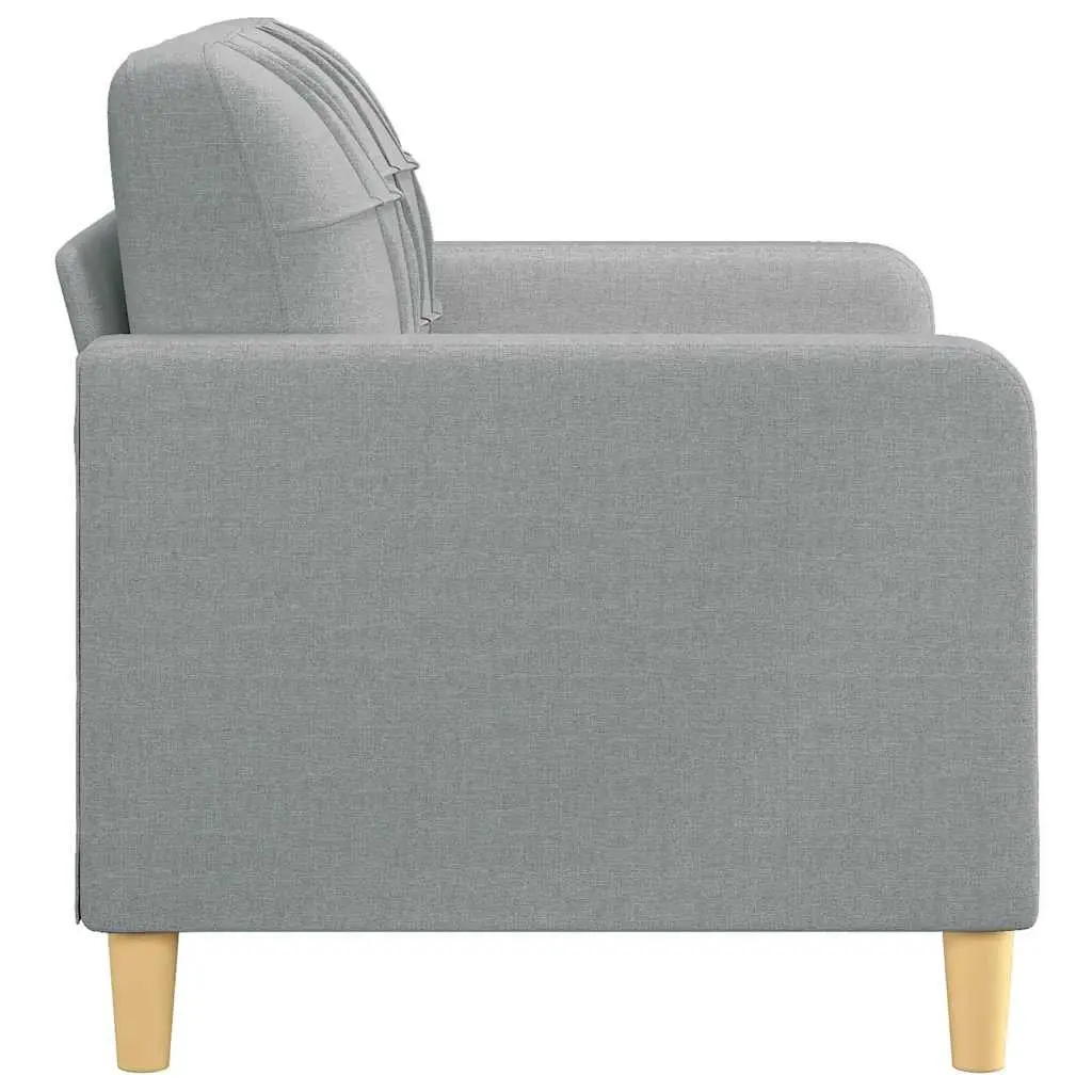 Light Grey 2-Seater Sofa