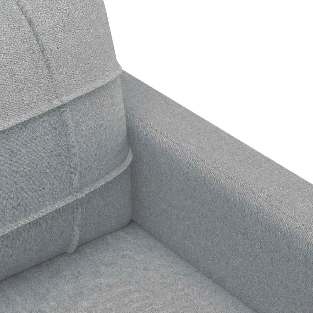 Light Grey 2-Seater Sofa