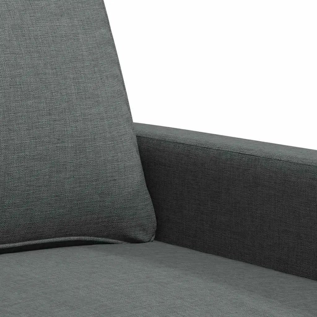 Sofa Chair Grey Fabric 60cm Modern Armchair Lounge Seat Home
