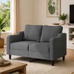 Specifications of the Dark Grey 2-Seater Sofa