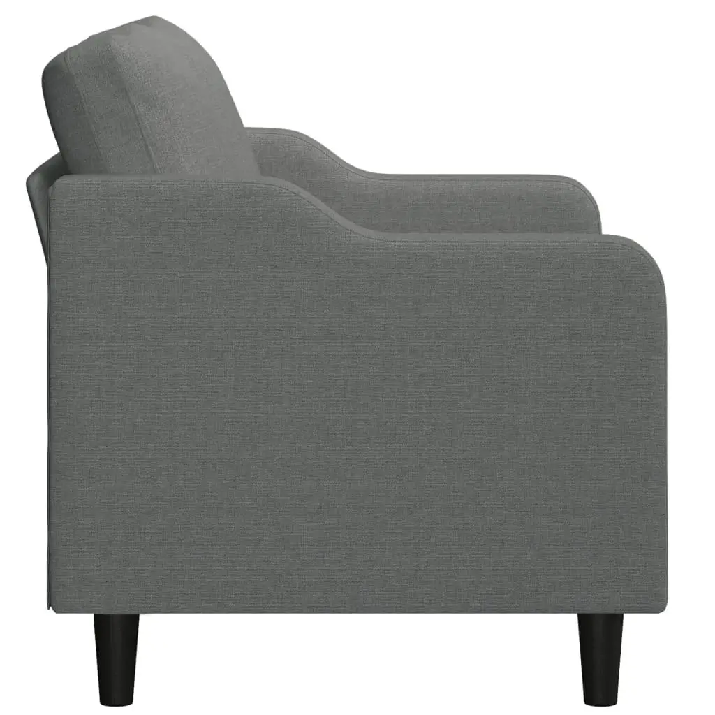 Dark Grey 2-Seater Sofa