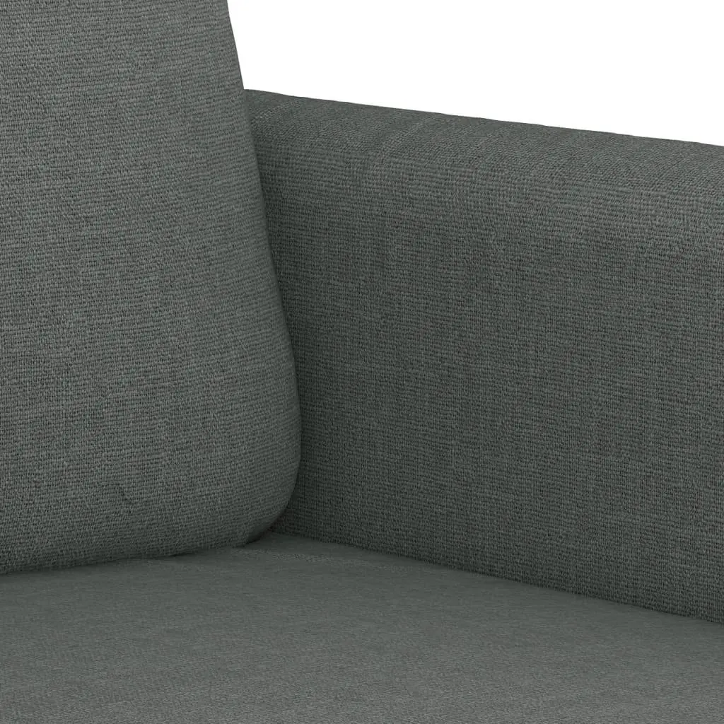 Sofa Chair Living Room 60cm Wide Grey Fabric Padded Seat